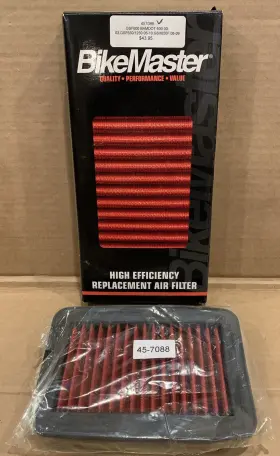 457088 Bikemaster High Efficiency Performance Air Filter Suzuki Gsf600/650/1250 Gsx650f