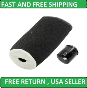Af101a2001 Caltric Air And Engine Oil Filter Cleaner For Yamaha Grizzly 660 Yfm660 4x4 2002 2003-2006