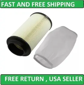 Af104a2042 Caltric Air Filter With Prefilter Sleeve For Polaris Sportsman 450 2006-2007 2016-2018 Af104a2042 Caltric Air Filter With Prefilter Sleeve For Polaris Sportsman 450 2006-2007 2016-2018
