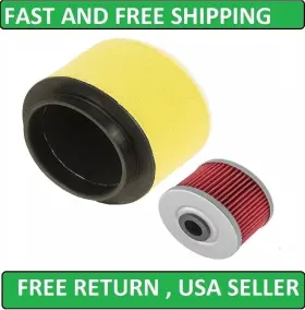 17254-ha0-000 Caltric Af217 Fl108 Air And Oil Filter For Honda Big Red 250 Atc250es 1985-1987