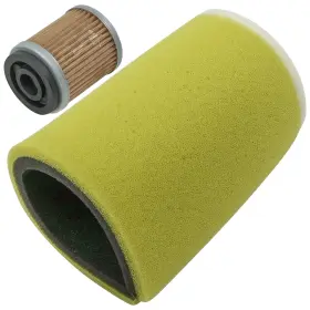 Afk100a1002ss Caltric Air And Oil Filter For Yamaha Moto-4 250 Yfm250/timberwolf Yfb250 1989-1994