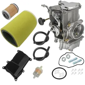Afk100a1003aa Caltric Air Filter And Carburetor Kit For Yamaha Moto-4 350 Yfm350er 1987-1995