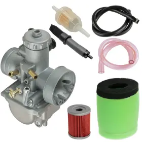 Afk102a1003ss Caltric Air And Oil Filters With Carburetor For Suzuki Quadrunner 4wd 1987-1989