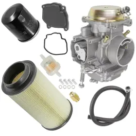 Afk104a2004ss Caltric Air Filter Kit With Carburetor For Polaris Sportsman 450/sportsman 500 1996-2008