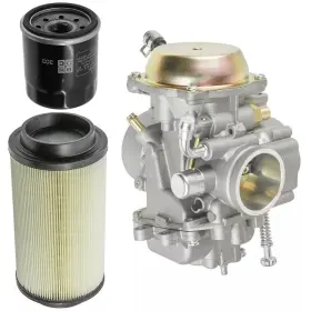 Afk104a2007ss Caltric Air Filter Kit With Carburetor For Polaris Xpedition 325 2000-2002