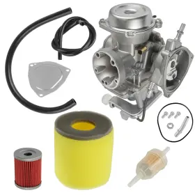 Afk117a3002ss Caltric Air And Oil Filter With Carburetor For Suzuki Ozark Ltf250 2002-2006