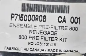 715000908 Can-am Brp Air Intake Prefilter Atv Utv Genuine Oem