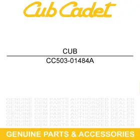 503-01484a Cub Cadet Inner Air Cleaner Sleeve Challenger Mx550 Mx750 Eps Vehicle