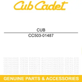 503-01487 Cub Cadet Air Cleaner Duct Inner Challenger Mx750 Mx550 Eps 750 550