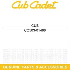 503-01488 Cub Cadet Air Cleaner Sleeve Inner Challenger Mx750 Mx550 Eps 750 550