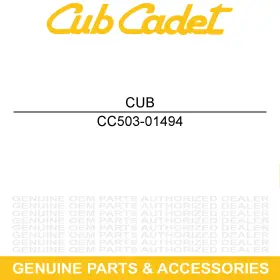 503-01494 Cub Cadet Primary Filter Body Challenger Mx750 Mx550 Eps 750 550 4x4
