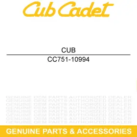 751-10994 Cub Cadet Air Inlet Hose Volunteer Diesel 4x4 46g 46f 467 466 465