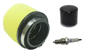 Factory Spec & Ngk 642141079240 Air Filter Oil And Spark Plug 2003-2005 Arctic Cat 400 Utility 2x4 4x4