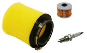Factory Spec & Ngk 642141079332 Air Filter Oil And Spark Plug For Honda Rancher 350 Foreman 400 450