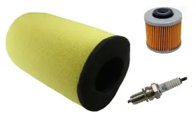Factory Spec Ngk 642141079431 Air Filter Oil And Spark Plug For Yamaha Raptor 700 Fits 2006-2023