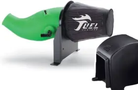 In005-1-g Fuel Customs Air Filter Intake System Kawasaki Kfx450r Green Box Version