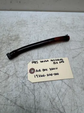 17224-ha0-000 Honda 1985 Atc250es Big Red Air Filter Box Drain Hose 1986 1987 Atc 250es Trx250