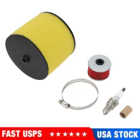 C12160213-d Jfg Racing Atv Air And Oil Filter Set For Honda Trx350fm Trx350te Trx400fw Trx450s Trx450es