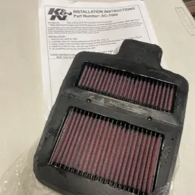 Ac-7009 K&n Hi-flow Air Intake Drop In Filter For Arctic Cat See Detail