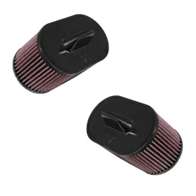 E-0651 K & N K&n Set Of 2 Air Intake Filters For 14-24 Maserati Ghibli Quattroporte Levante
