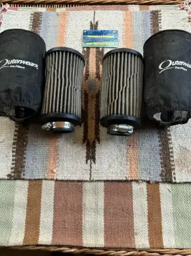 Ru-0210 K&n Authentic Air Filters Fits 26mm Carbs Yamaha Banshee 350 Long
