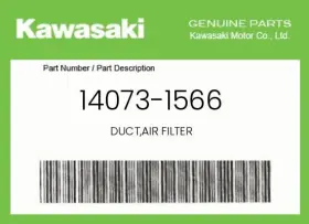 Kawasaki 14073-1566 Genuine Duct Air Filter -