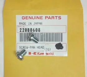 220b0608 Kawasaki Nos Ke100 Kx500 Kx80 Air Filter Swingarm Pan Screw