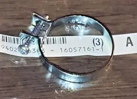 Kawazuki 92171-s173 Suzuki Lt80 Kawasaki Kfx80 Air Box Boot Small End Carburetor Hose Clamp 87-06