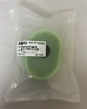 105002-0007 Kayo Sponge Air Filter Green 1 Oem #105002-0007 #m432