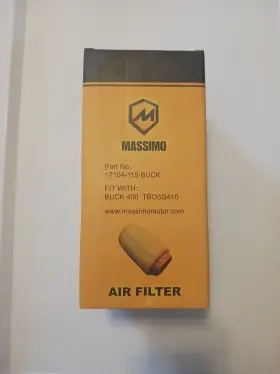 17104-115-buck Massimo 850009299062 Air Filter Fit With Buck 400 Tboss410 New Reusable/washable