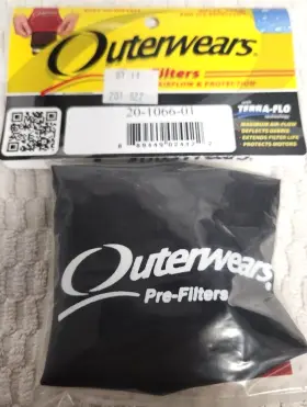 20-1066-01 Outerwears Pre Air-filter Base 3.5 Inch Top Height 5