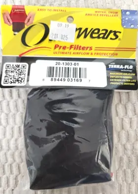 20-1303-01 Outerwears Pre-air Filter Lenth Base 5.75 Width 4.75
