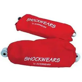 70-red Outerwears Rear Shockwear For Honda Yamaha 70 Red