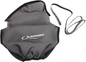 7651-o317880-atv Outerwears Airbox Cover-black For 2009-2014 Yamaha Yfz450r Se Atv