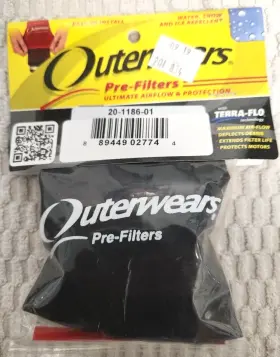 20-1186-01 Outwears Outerwears Pre-air Filter Base 4.5 Inch Top 4 Height 6.125