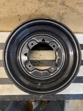 1520457-067 Polaris Sportsman 450 570 Rear Steel Wheel 12x8 Black Oem