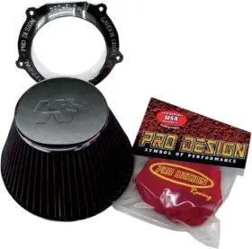 Pd-247 Pro Design Pro-flow Airbox Filter Kit With K&n Fabric Air