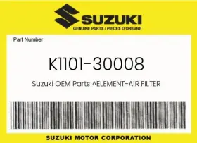 K1101-30008 Suzuki Genuine Element-air Filter -