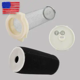 1uy-14451-00-00 Topgearsltd 710597597592 For Yamaha Grizzly 600 660 98-08 1uy-14458-01 Air Filter And Cage Guide Cap Kit