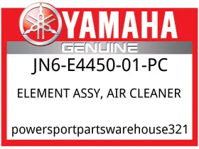 Jn6-e4450-01-pc Yamaha Oem Part Element Assy Air Cleaner