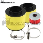 Air Oil Filter Spark Plug Kit 1998-2001 Honda Foreman TRX450S/ES New. Price: $21.57.