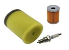 Air Filter Oil & Ngk Spark Plug 1998-2002 King 300 Quadrunner 250 New. Price: $19.95.