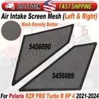 For Polaris Rzr Pro Turbo Front Air Vent Cover Intake Screen 5456089 5456090 L&r New. Price: $26.99.