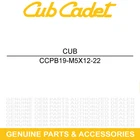 Cub Cadet PB19-M5X12-22 Recessed Cross Screw Challenger CX700 CX500 New. Price: $11.95.