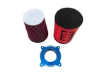 Racingpowersports Pro Flow Intake Filter Kn Style + Uni Yamaha Raptor 700 Blue New. Price: $64.99.