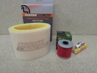 88-02 Kawasaki Bayou Tune Up Kit Air Filter Oil Spark Plug New. Price: $24.94.