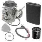 Caltric Air Filter & Carburetor Kit For Yamaha Kodiak YFM400 2004-2006 New. Price: $57.00.