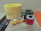 03-11 Kawasaki Bayou Tune Up Kit Air Filter Oil Spark Plug New. Price: $24.94.