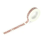 Echo Park Paper Village: Merry Christmas Word Washi Tapes, Multi New. Price: $8.08.