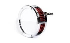 Feuling Ba Slim Air Cleaner Chrome With Solid Cover/red Filter #5447-S New. Price: $727.55.